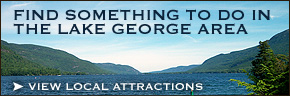 View attractions in the Lake George Area