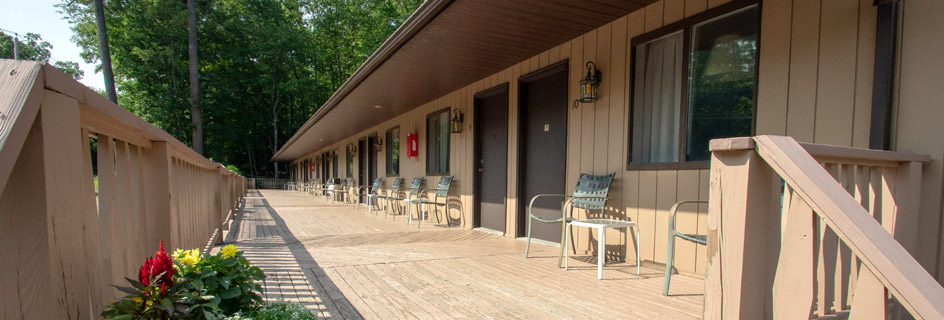 Our Rooms at our motel in Lake George, NY